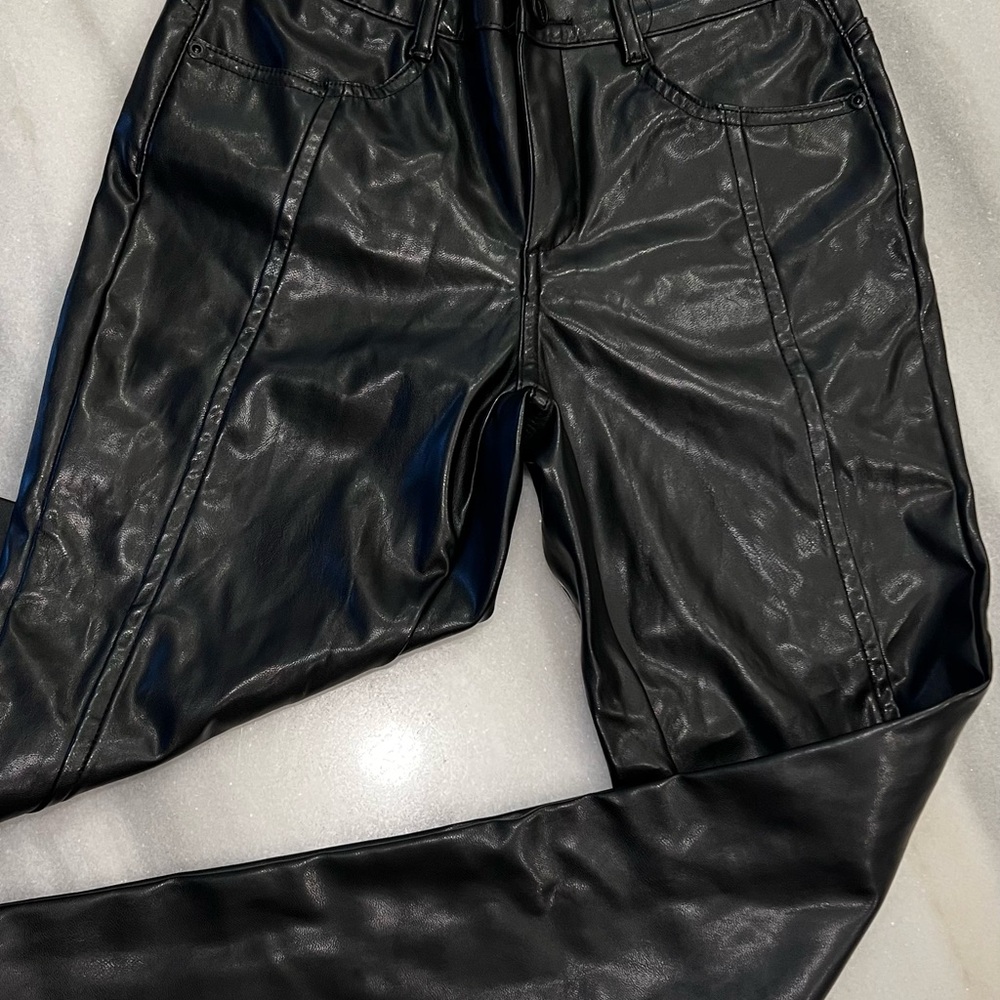Dollhouse Black Faux Leather Pants